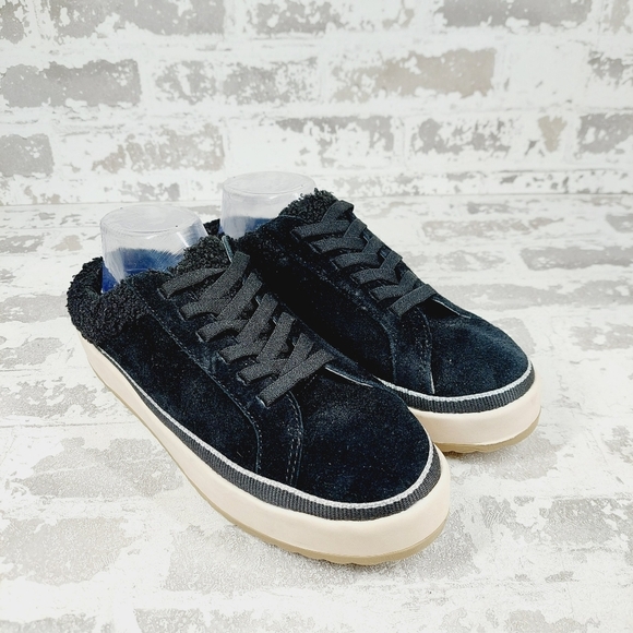 NEW Dr. Scholl's Mellow Comfort Mule Black Lace Up Athleisure Sneakers W1117 - Picture 4 of 12